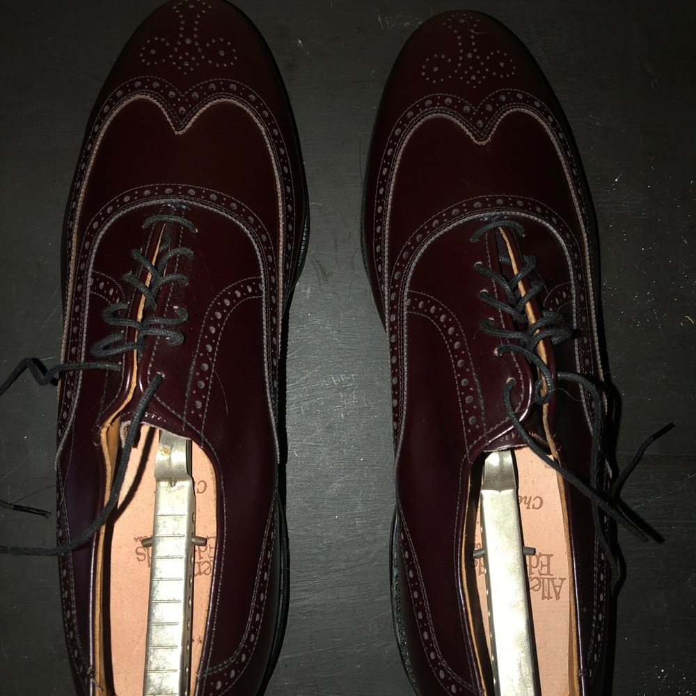 Allen Edmonds cordovan dress shoes